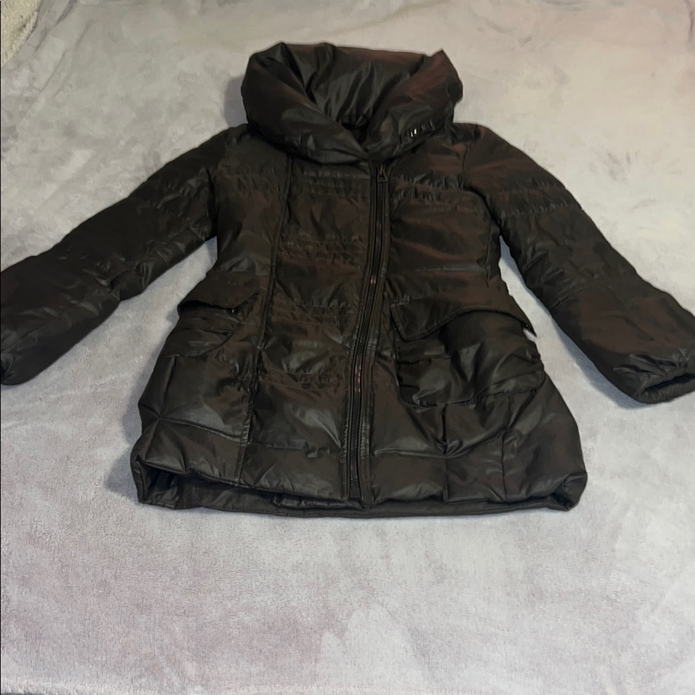 Stylish RUDSAK Brown Puffer Jacket - Picture 3 of 6
